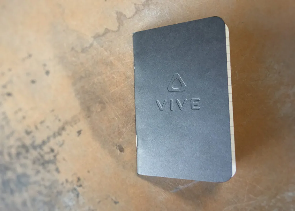 Saddle-stitched booklets on a bindery production line